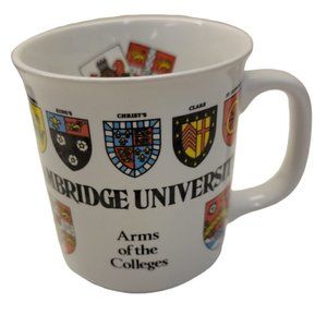 Cambridge University Arms of the Colleges Coffee Mug Sampson Souvenirs 3 1/2"